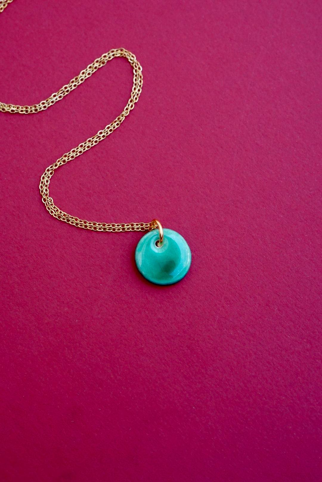 Iguazú and Irati green necklace