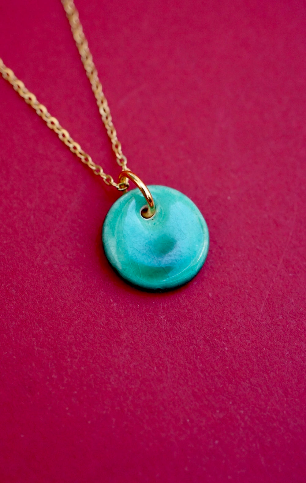Iguazú and Irati green necklace