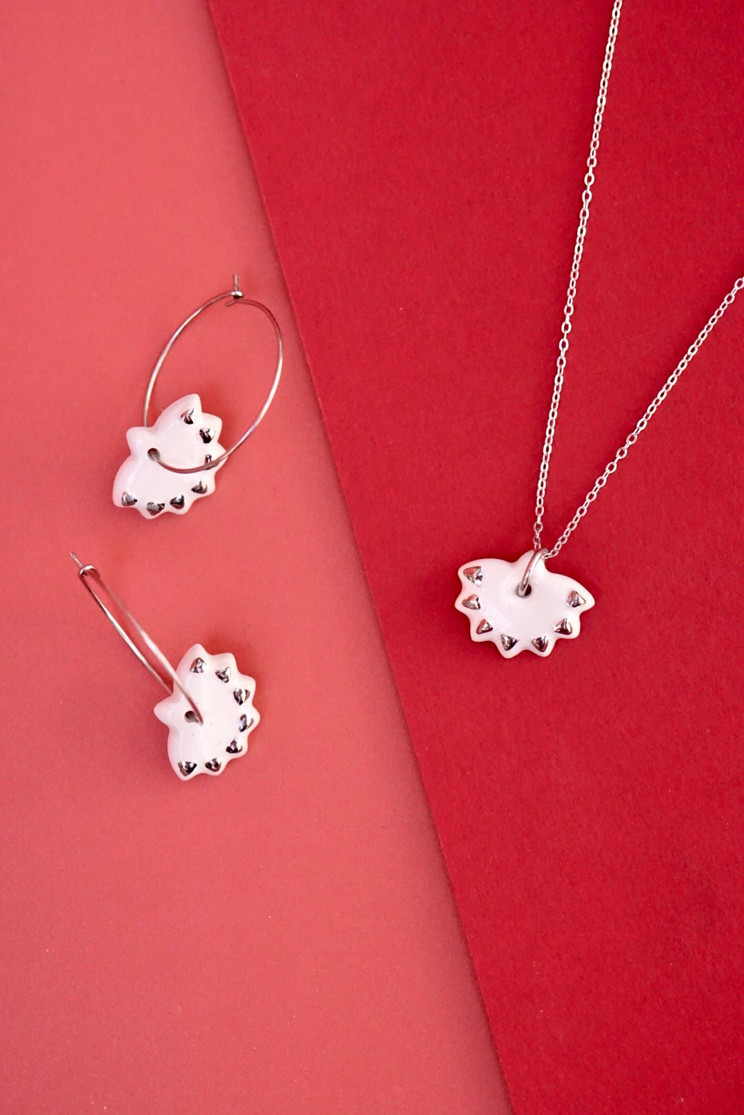Boucles d'oreilles en argent Gili