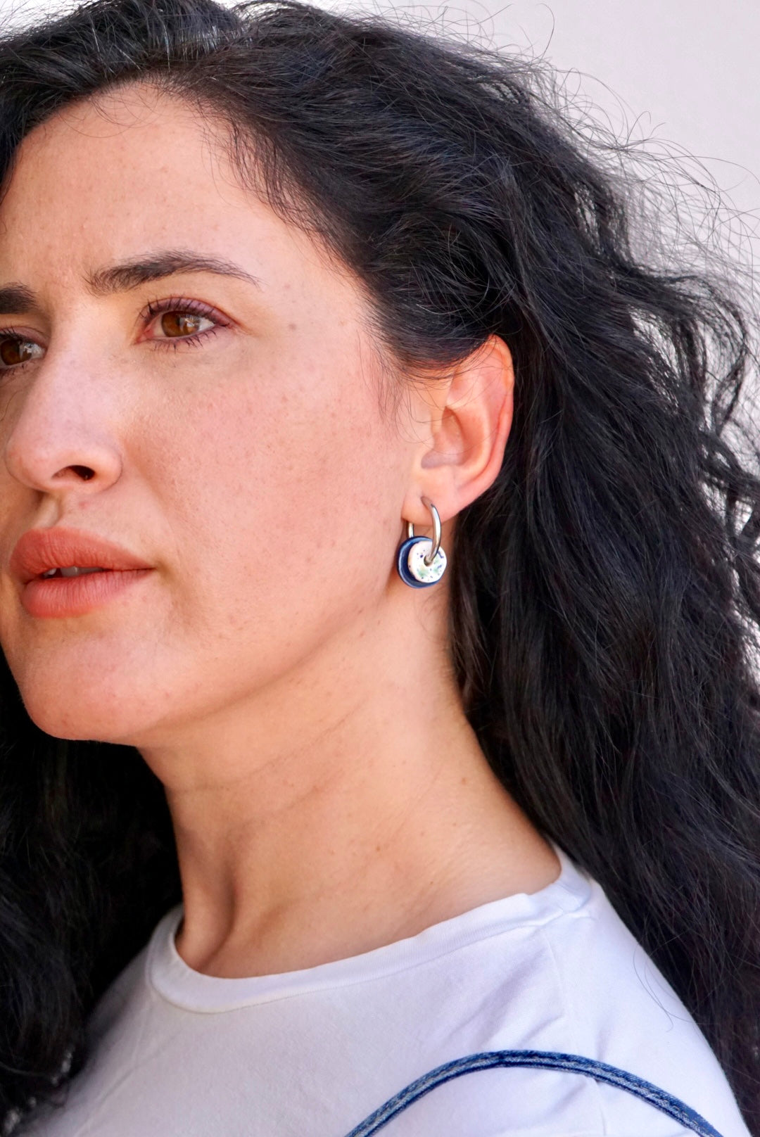 Tulum blue earrings