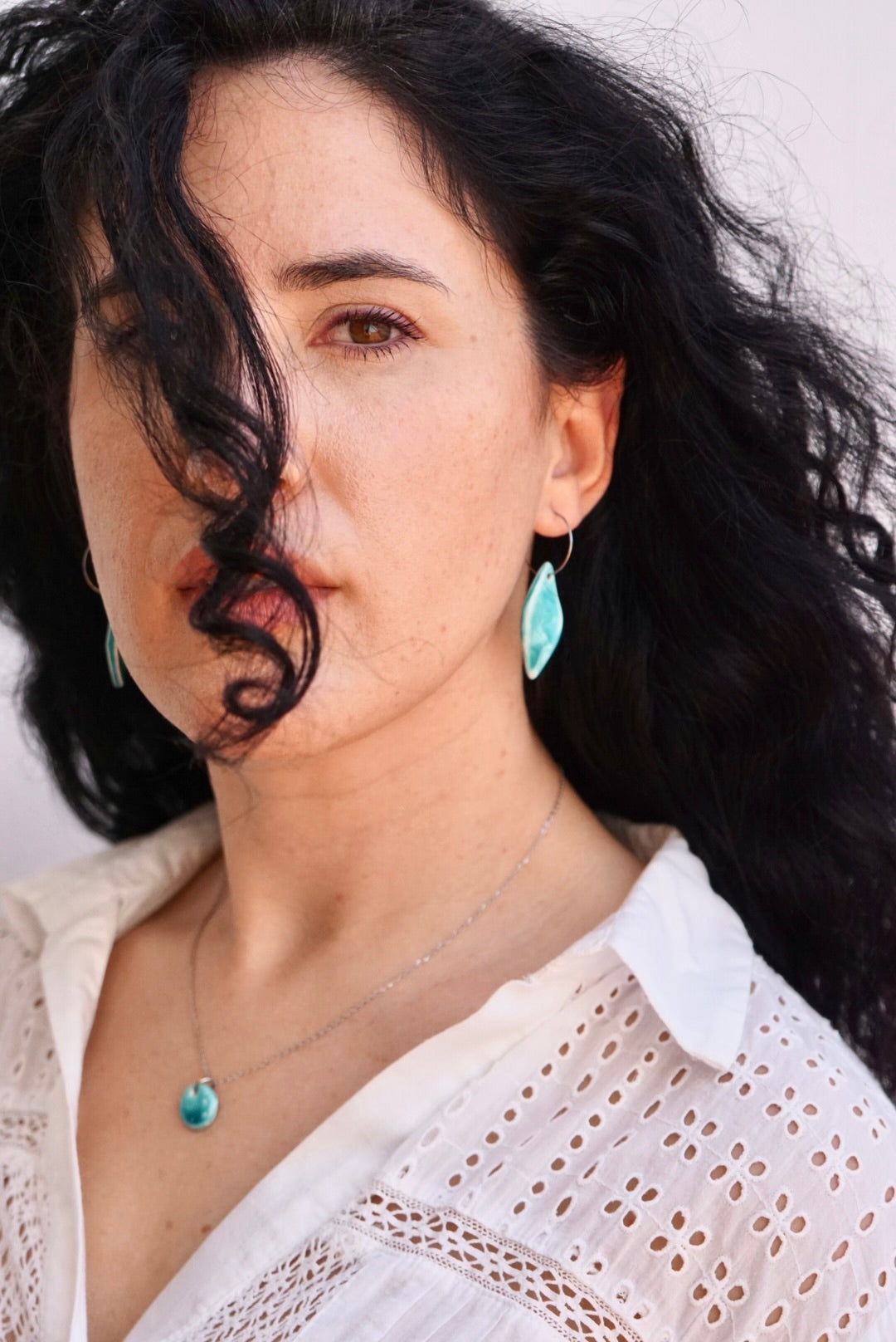 Irati blue earrings