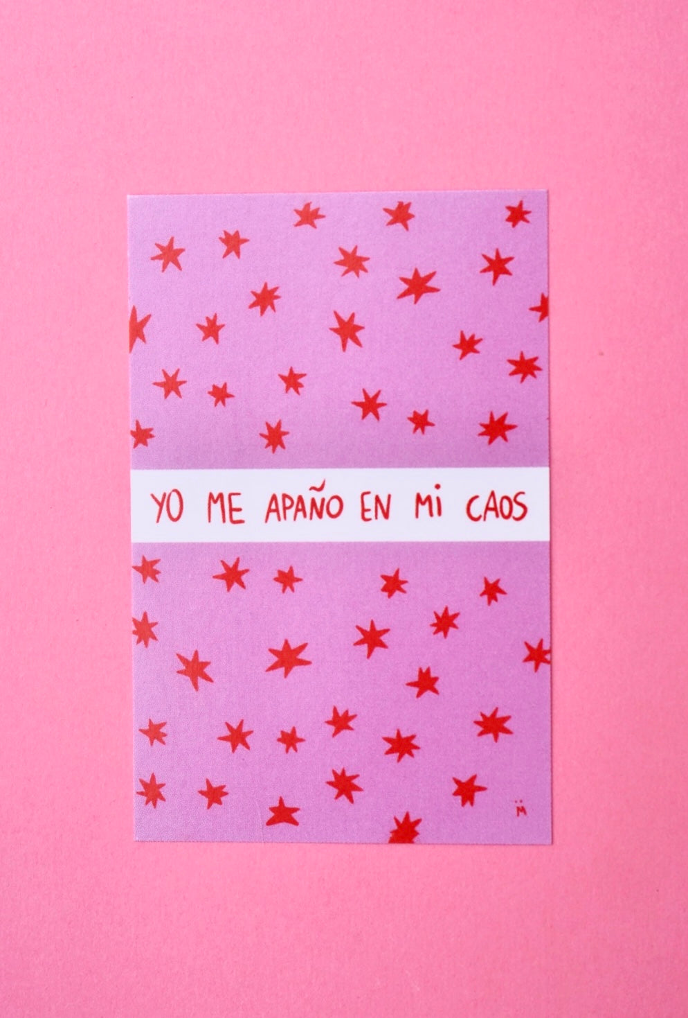 Pegatina Yo me apaño en mi caos