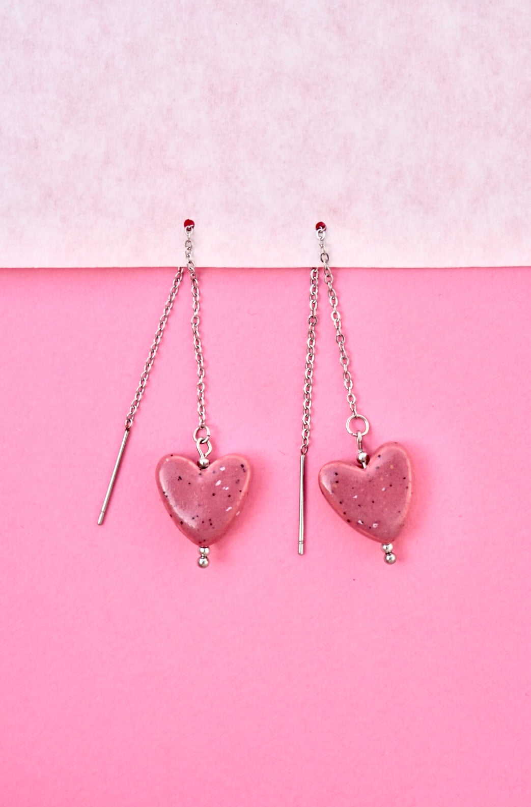 Pendientes Sevilla rosa