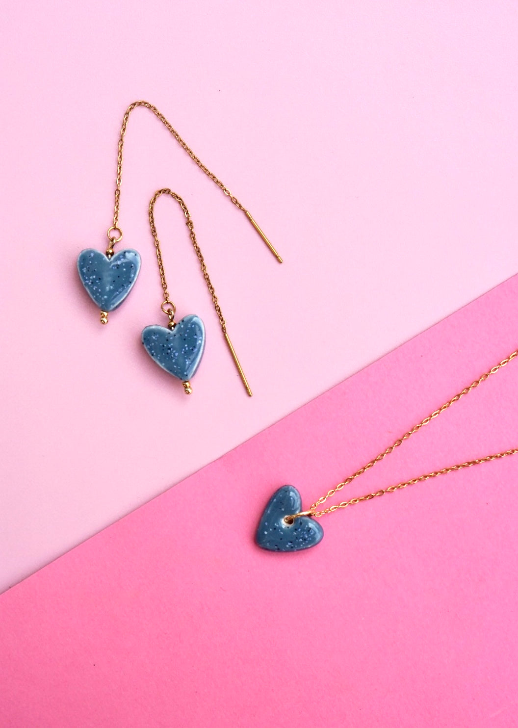 Pink Menorca Necklace / Pink Paris Necklace