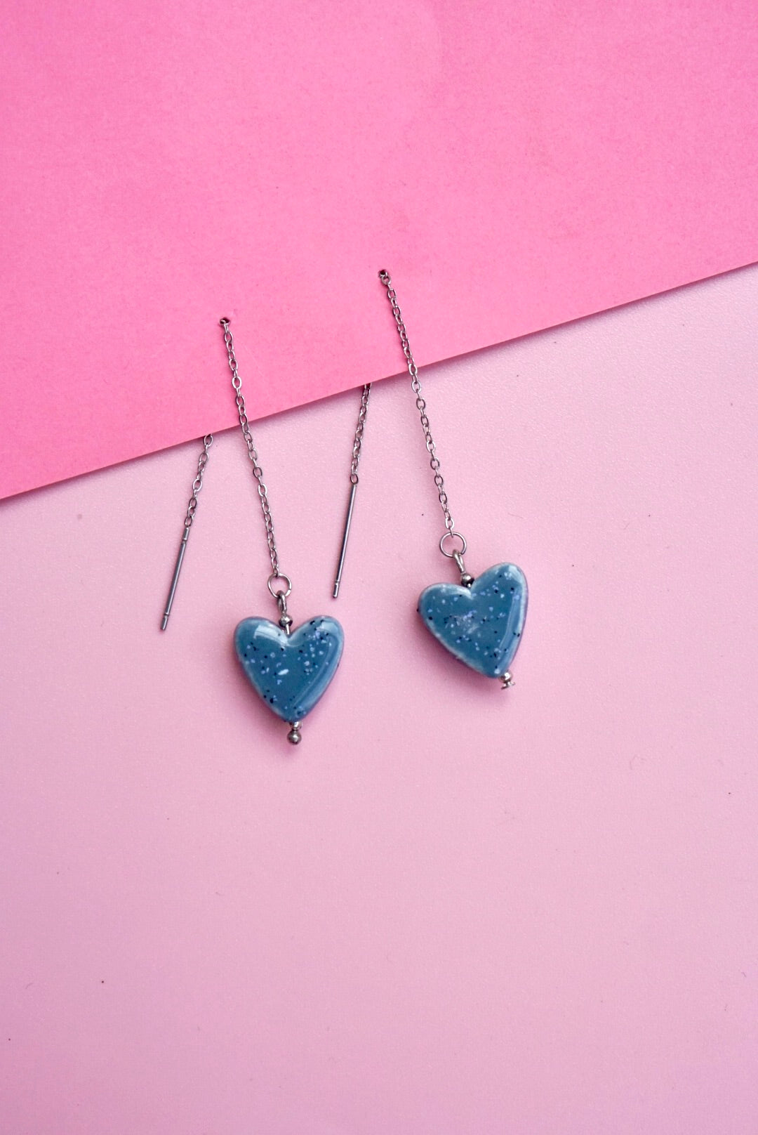 Pendientes Sevilla azul