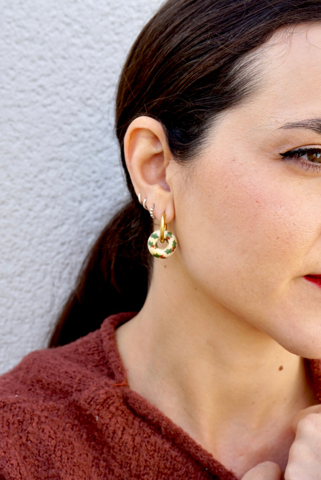 Pendientes acebo (Edición especial)