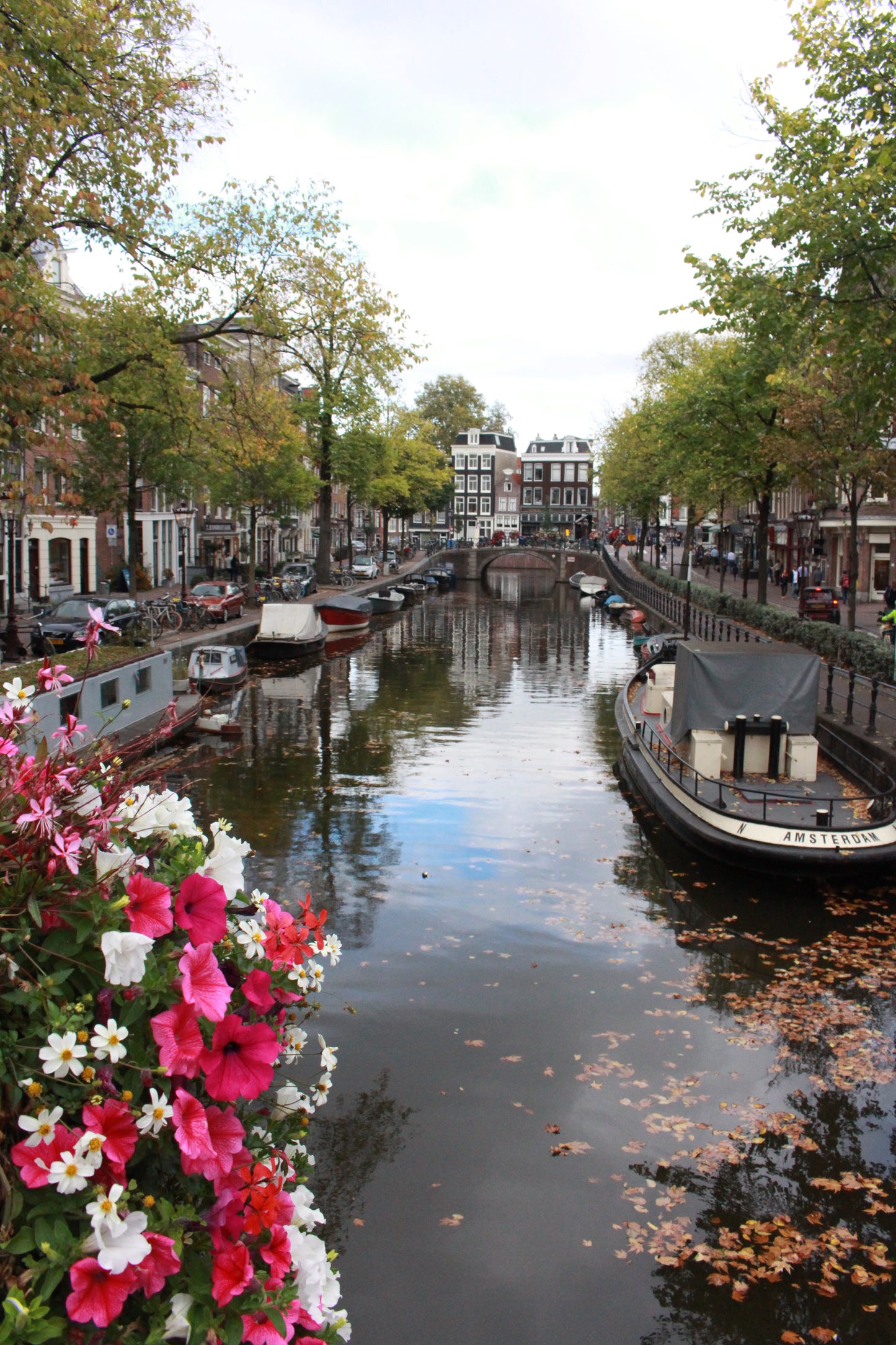 Boucles d'oreilles rouges Amsterdam
