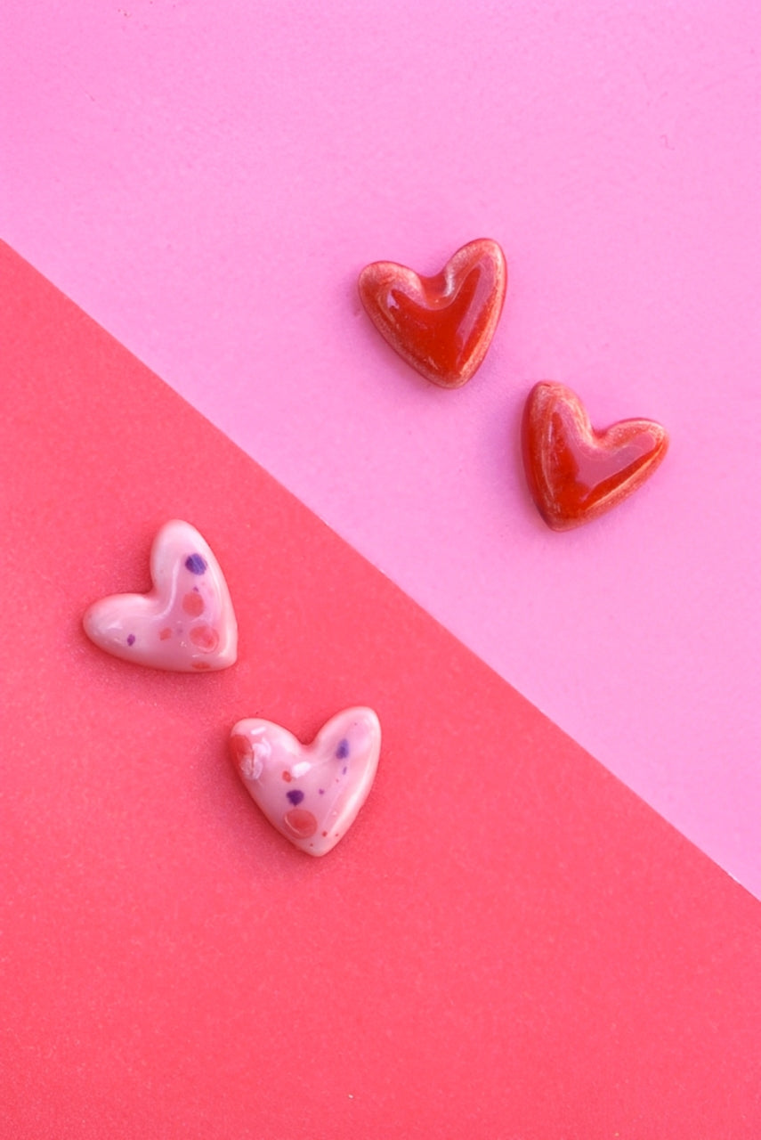 Pink Paris earrings