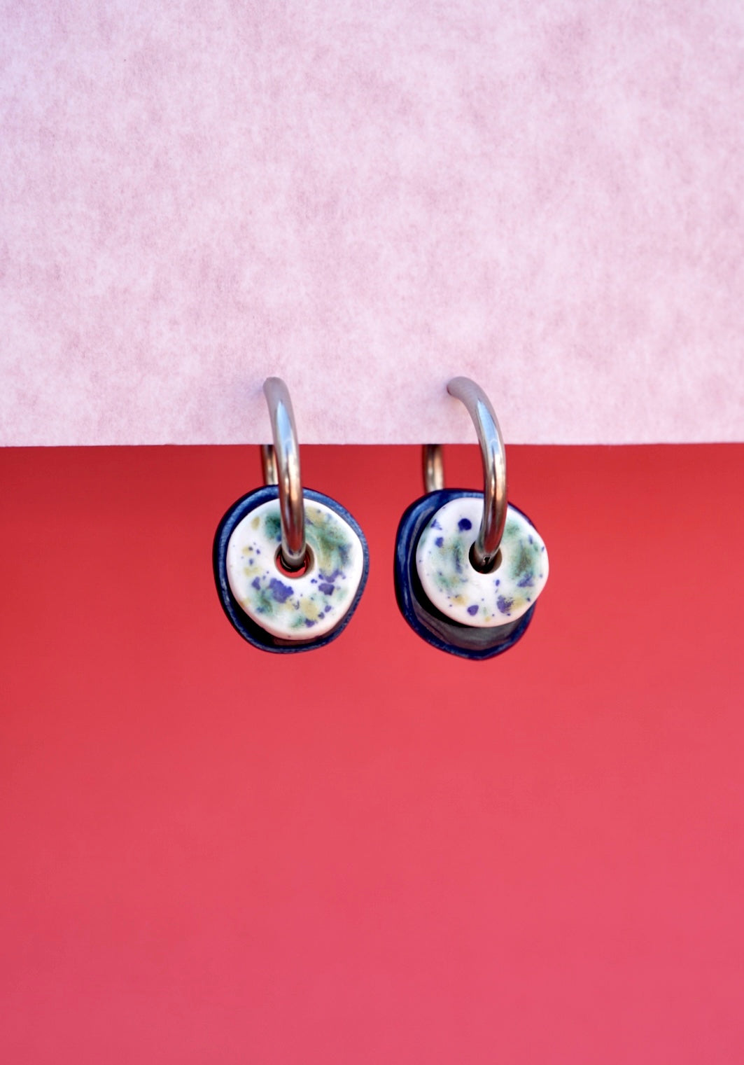 Tulum blue earrings