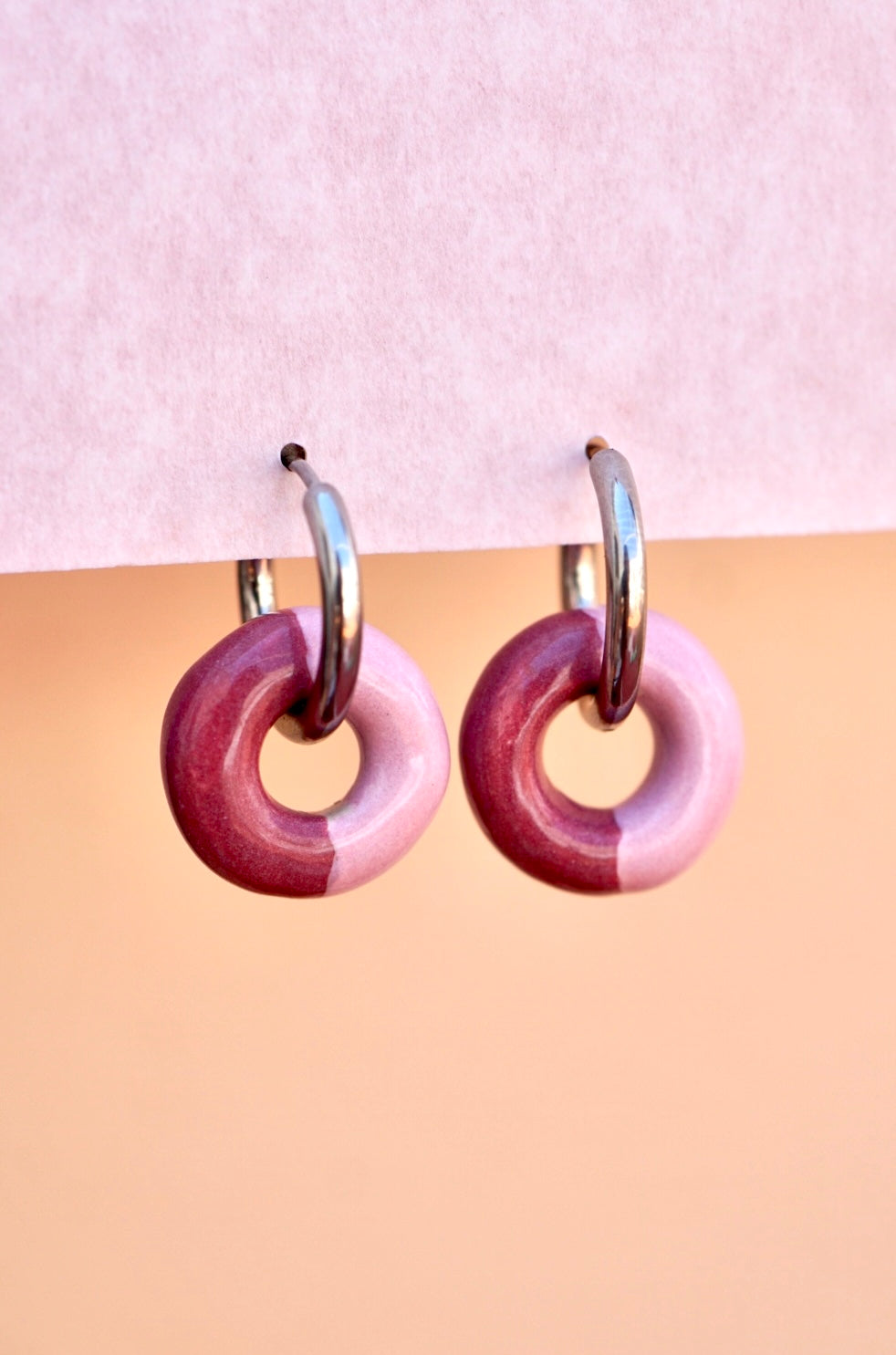 Pendientes Pink Lagoon