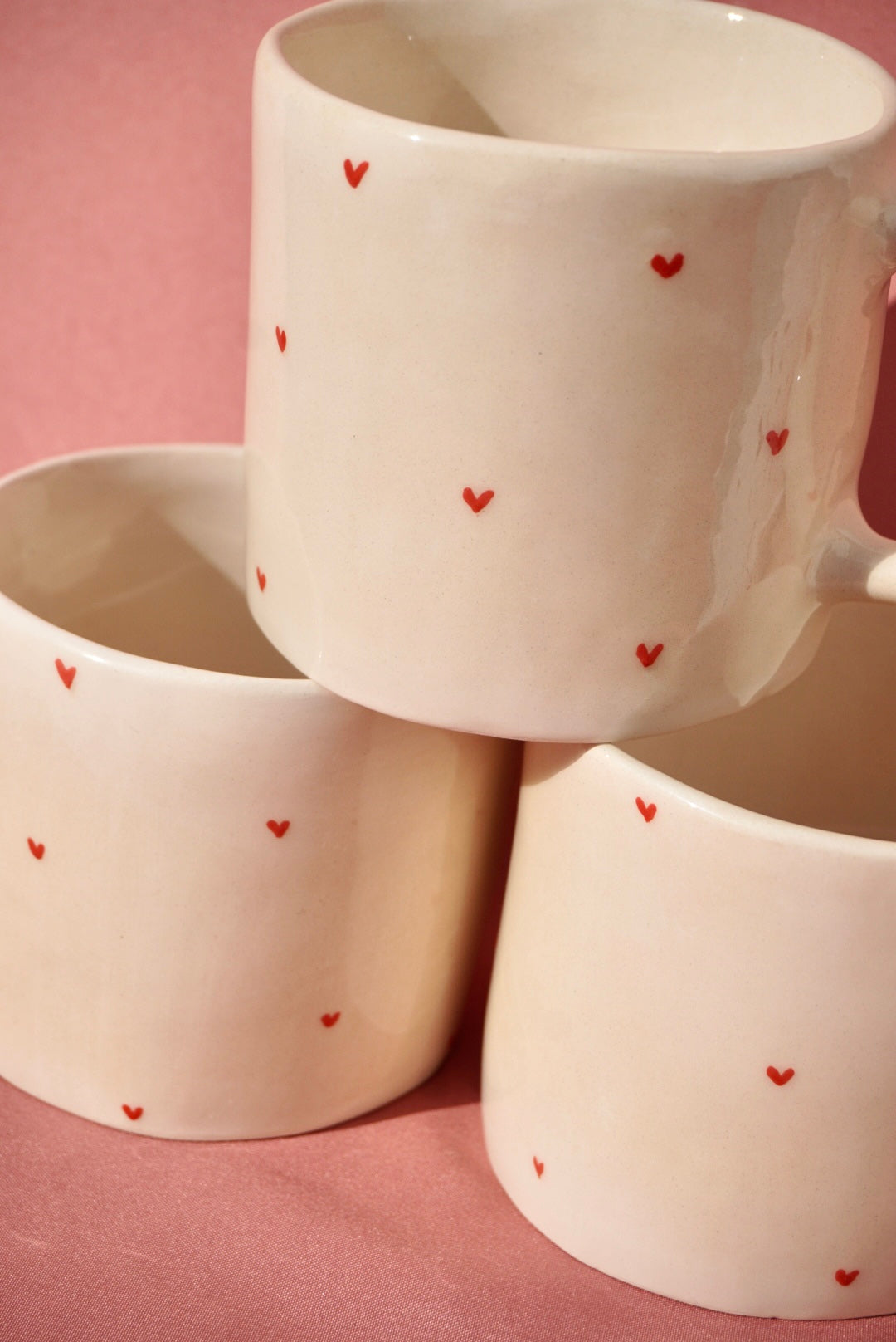 Taza corazones