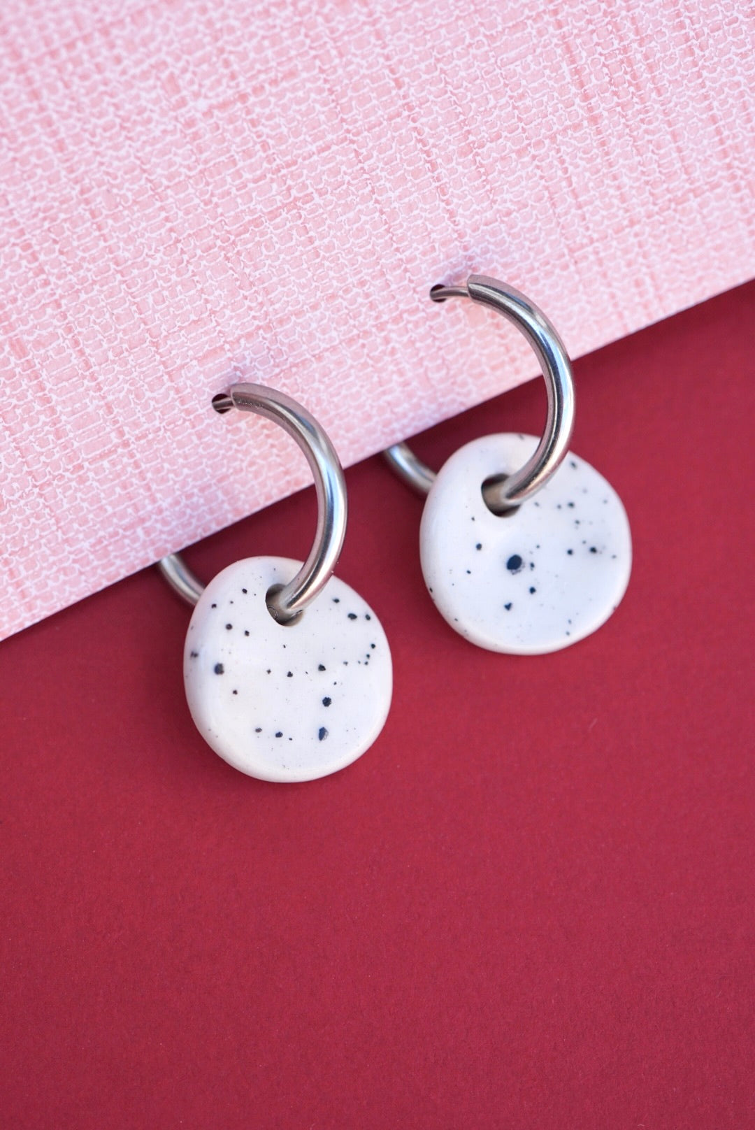 White Iguazu Earrings