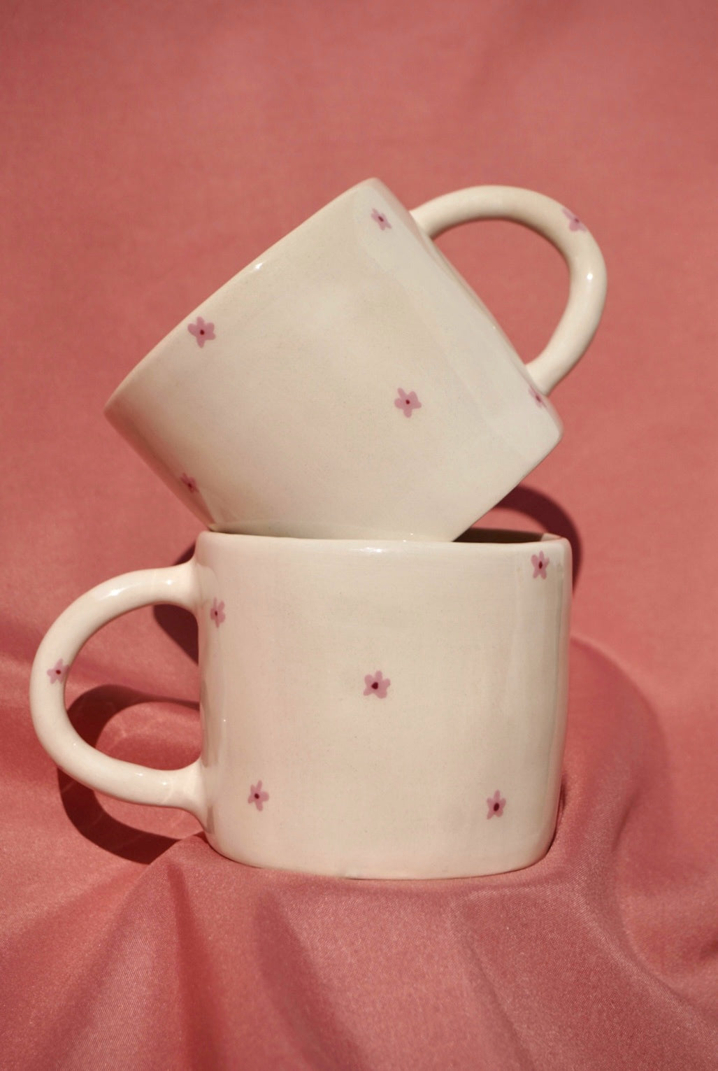 Taller taza/vela de cerámica