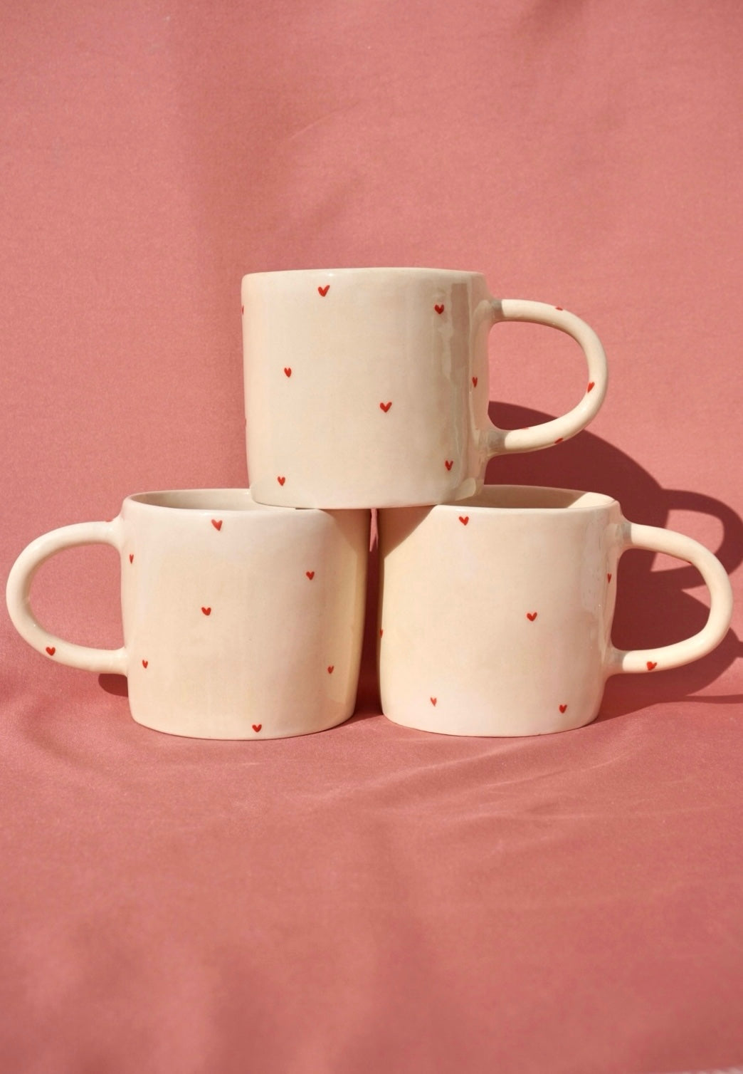 Taza corazones