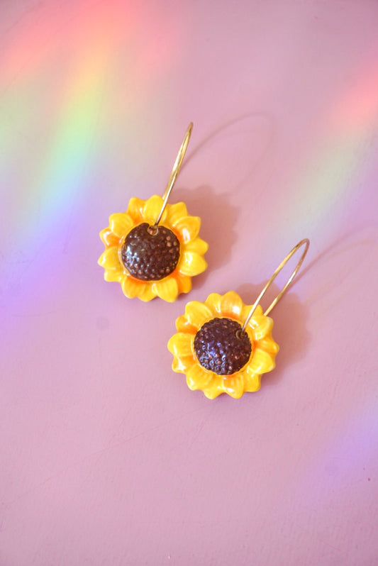 Pendientes girasol (edición limitada)
