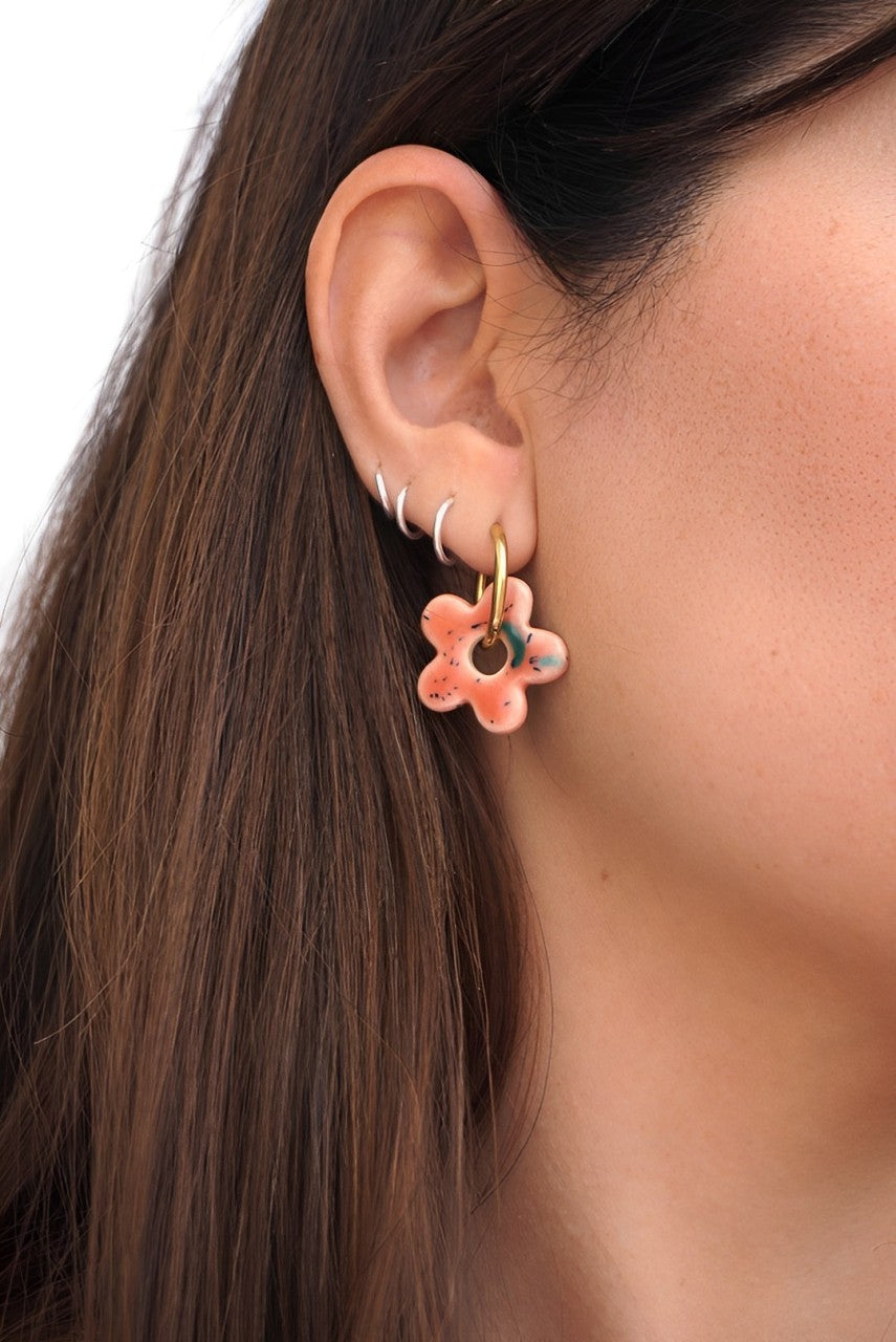 Pendientes Bariloche Coral