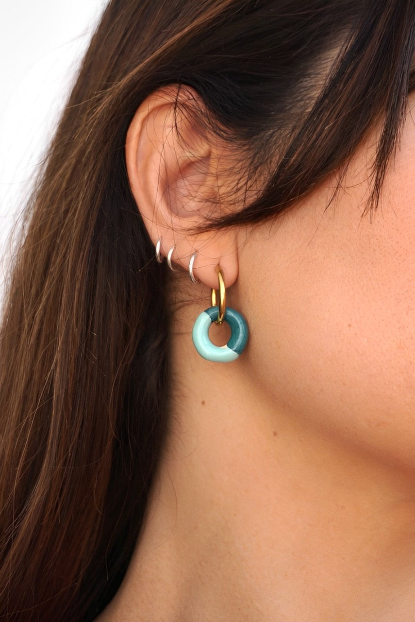 Pendientes Blue Lagoon