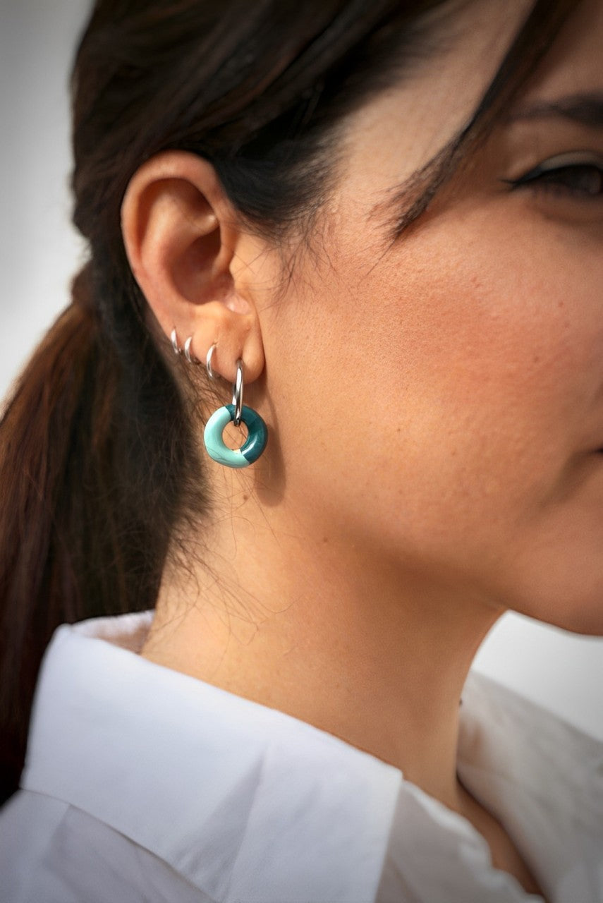 Pendientes Blue Lagoon