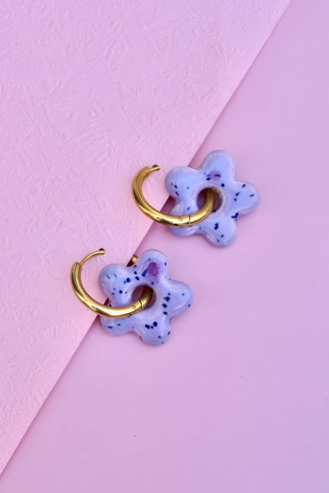 Bariloche violet earrings