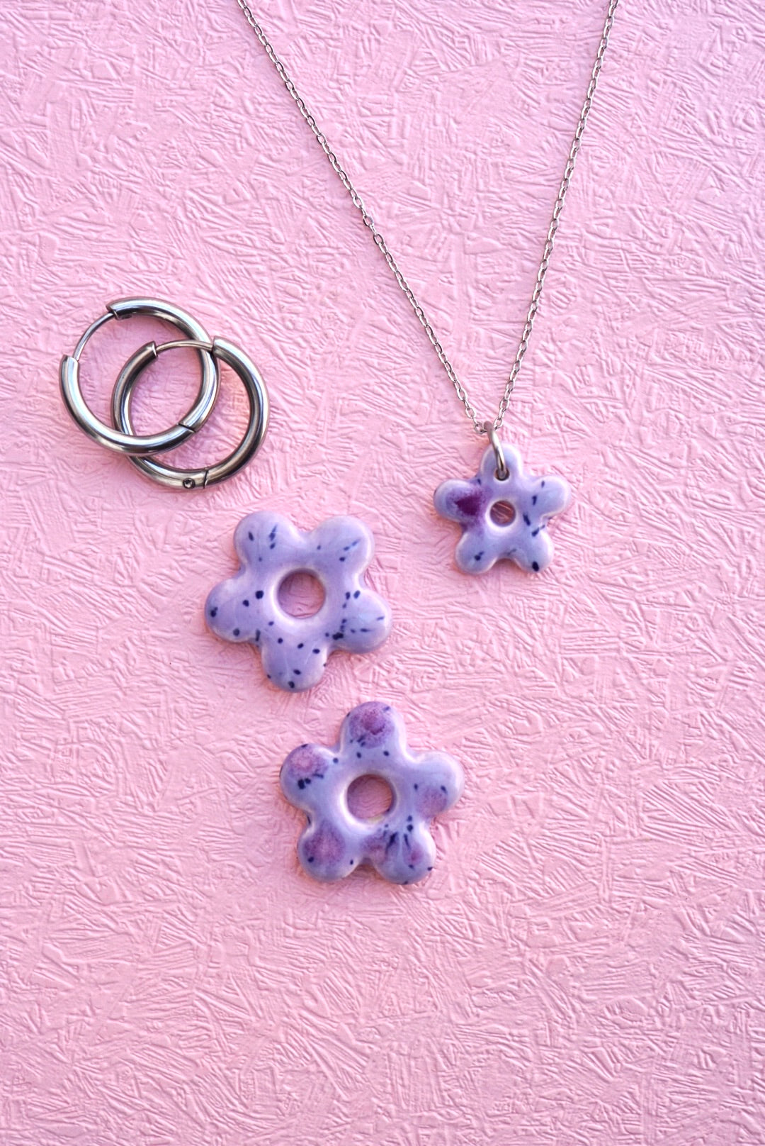 Bariloche violet earrings