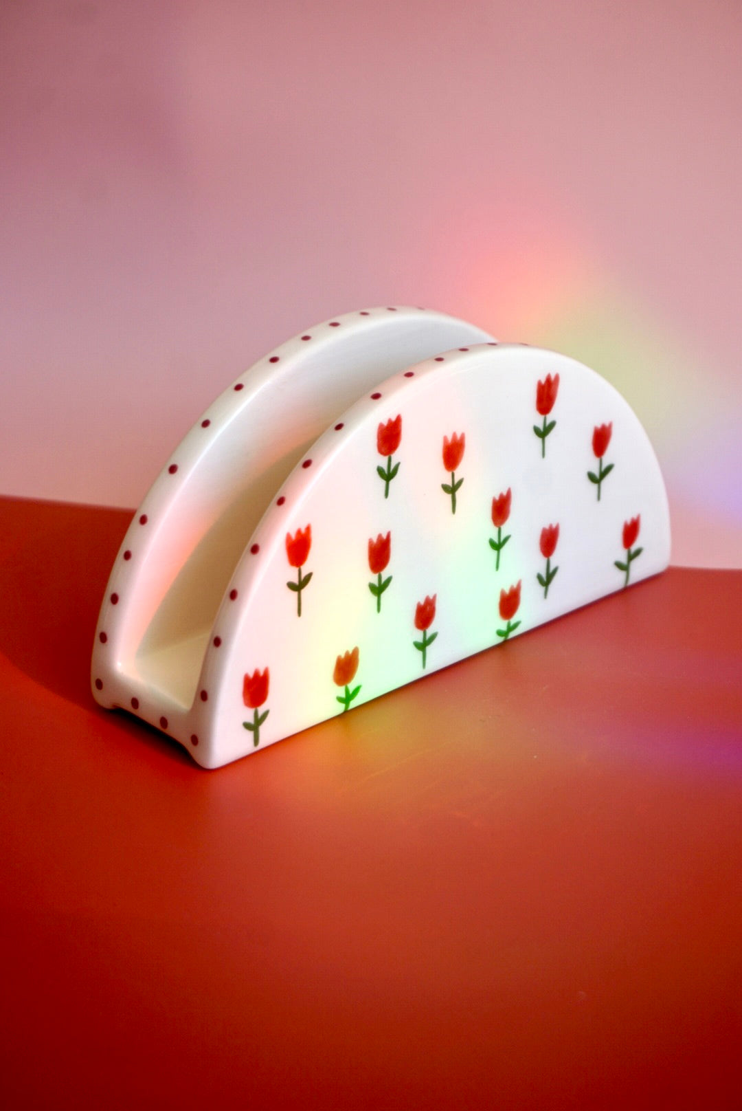 Servilletero tulipán