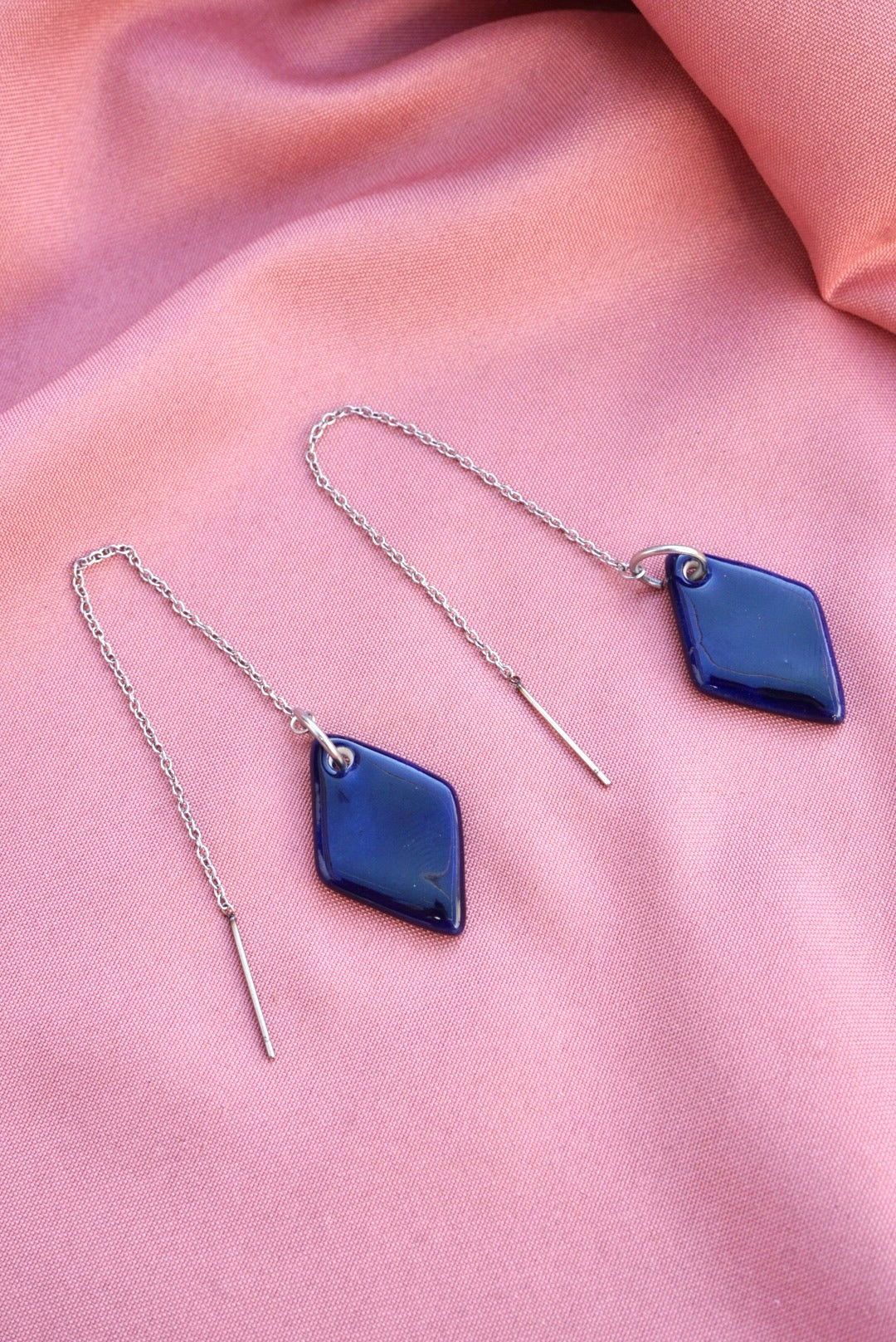 Pendientes Venecia Colgantes Azul