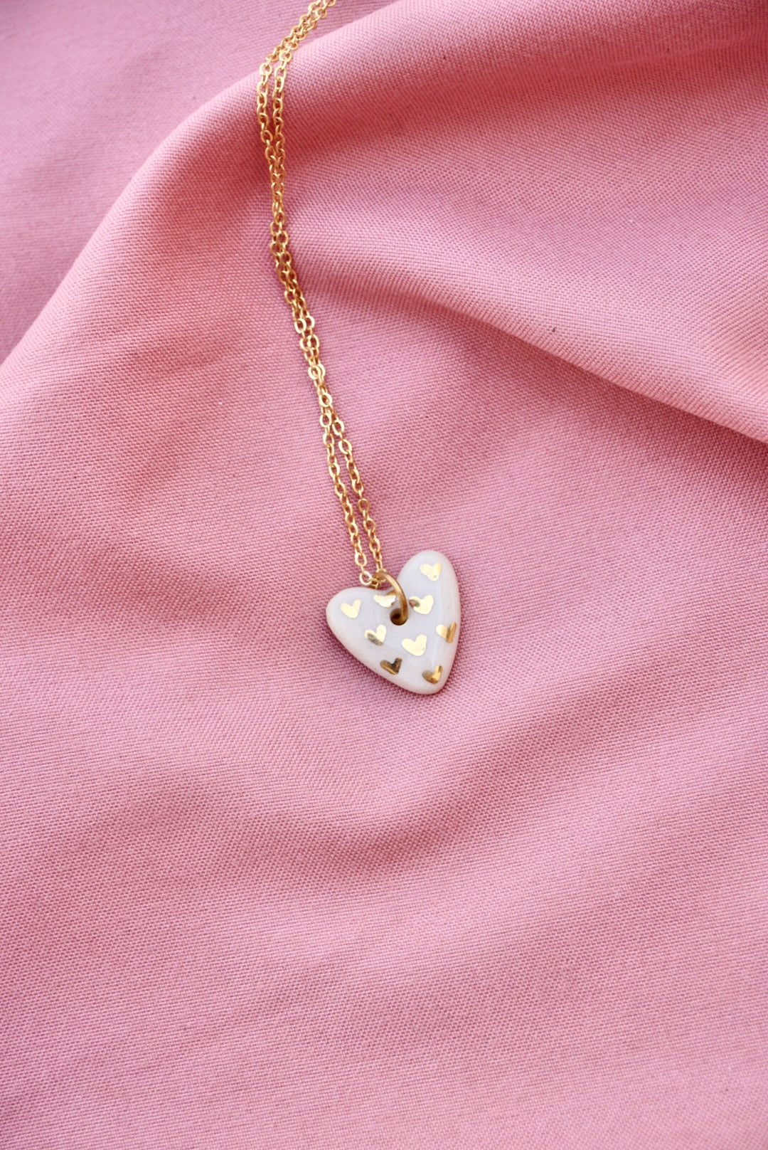 Collar corazón oro (pieza única)