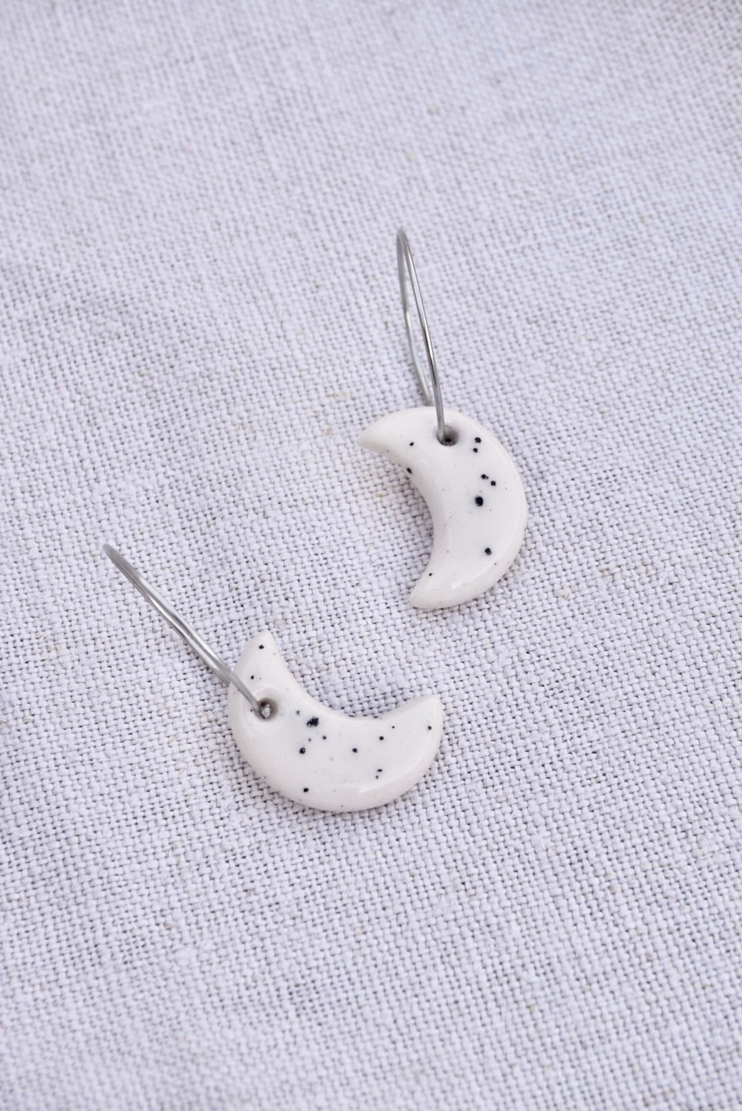 Pendientes luna especial navidad