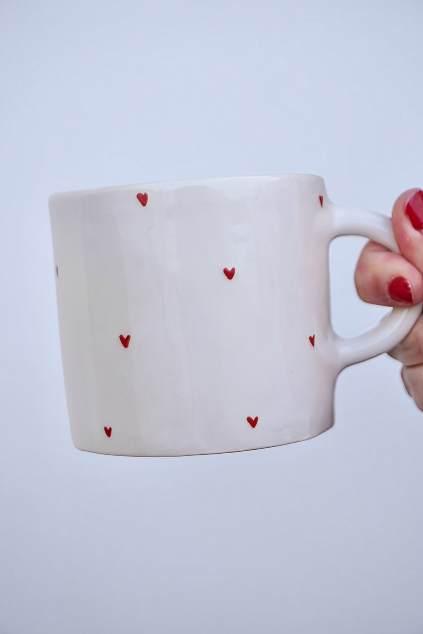 Taza corazones