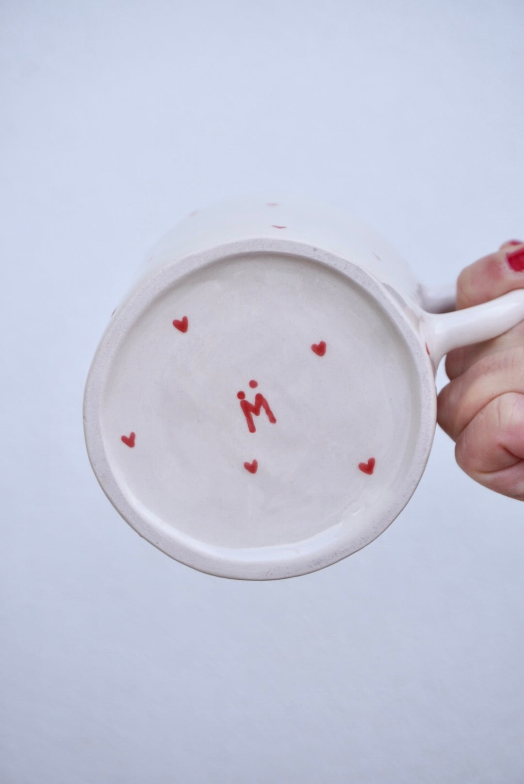 Taza corazones