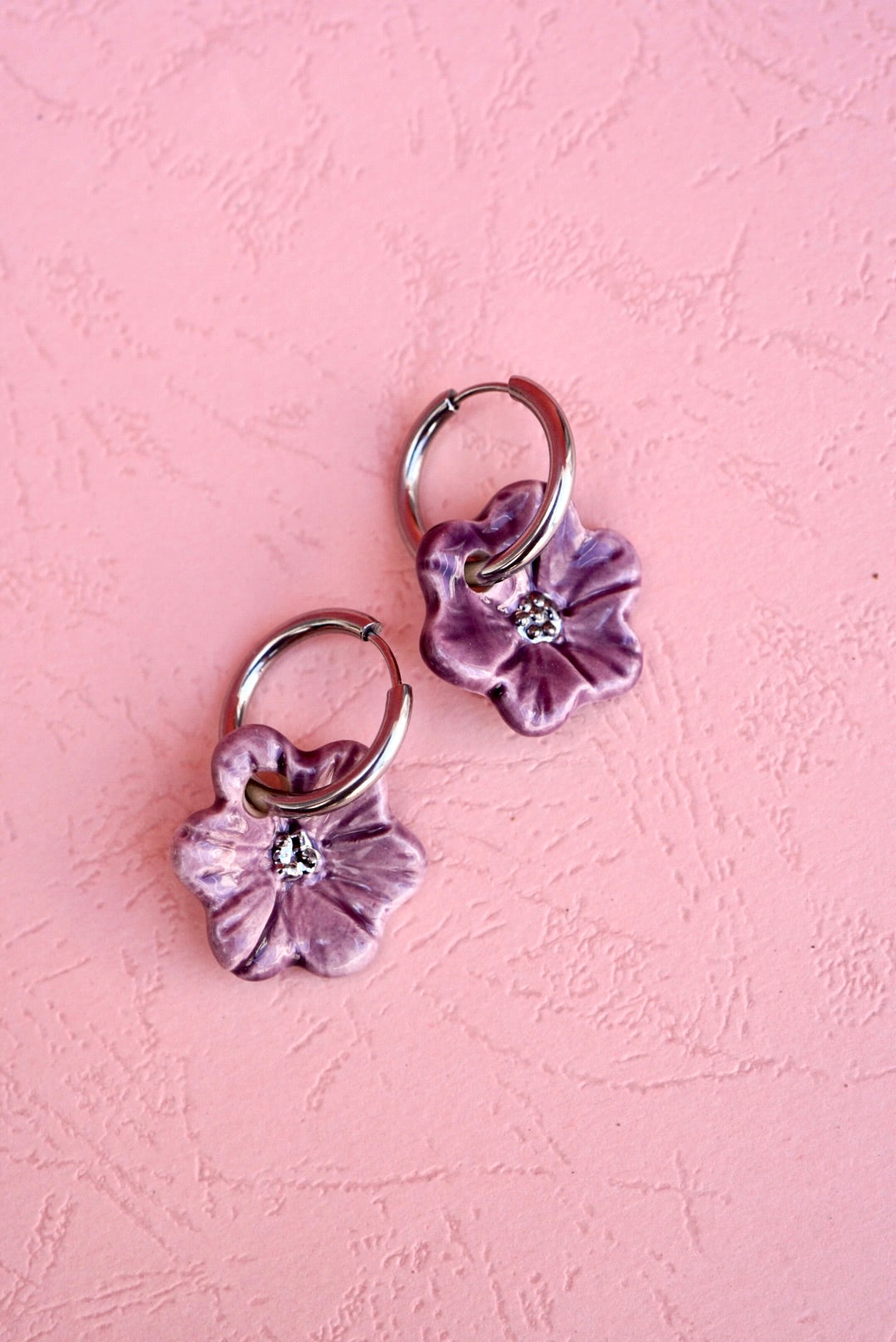 Ordesa violet earrings