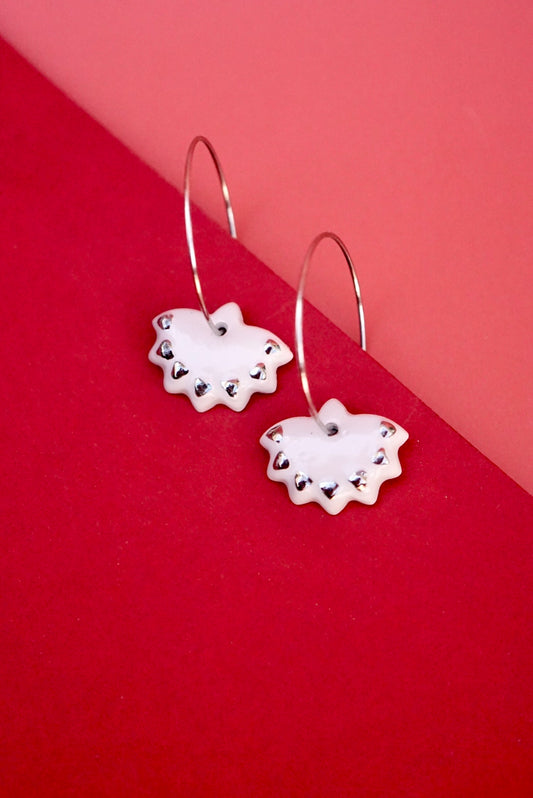 Boucles d'oreilles en argent Gili