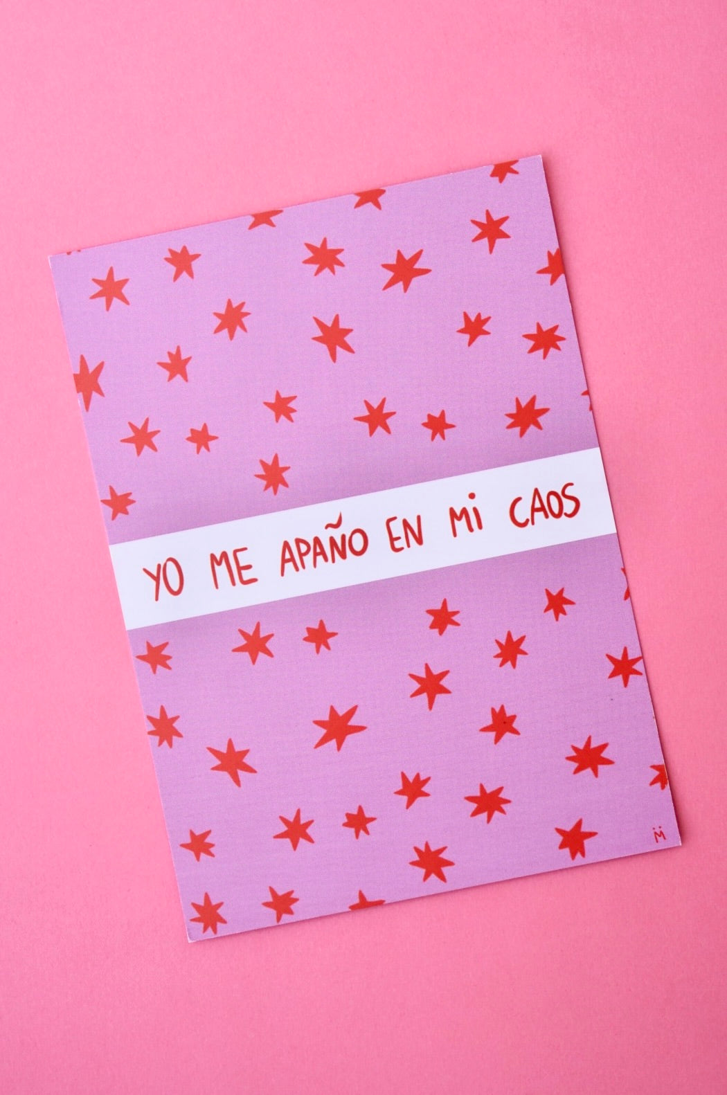 Postal Yo me apaño en mi caos