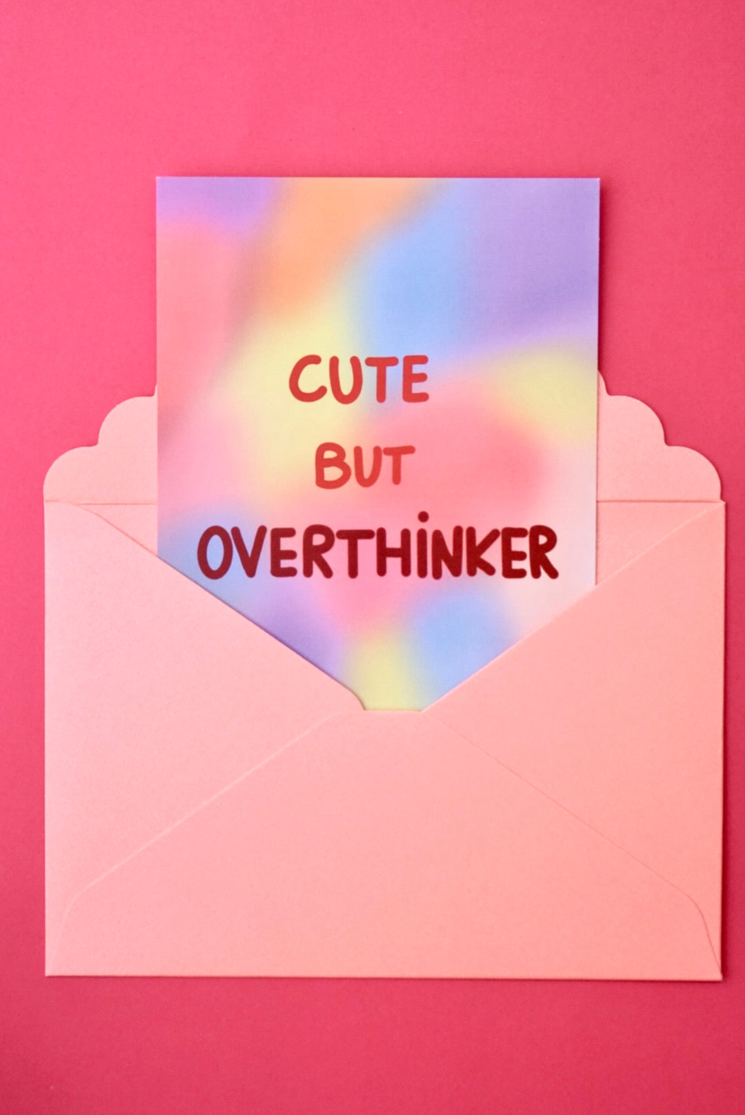 Sobre regalo para postal