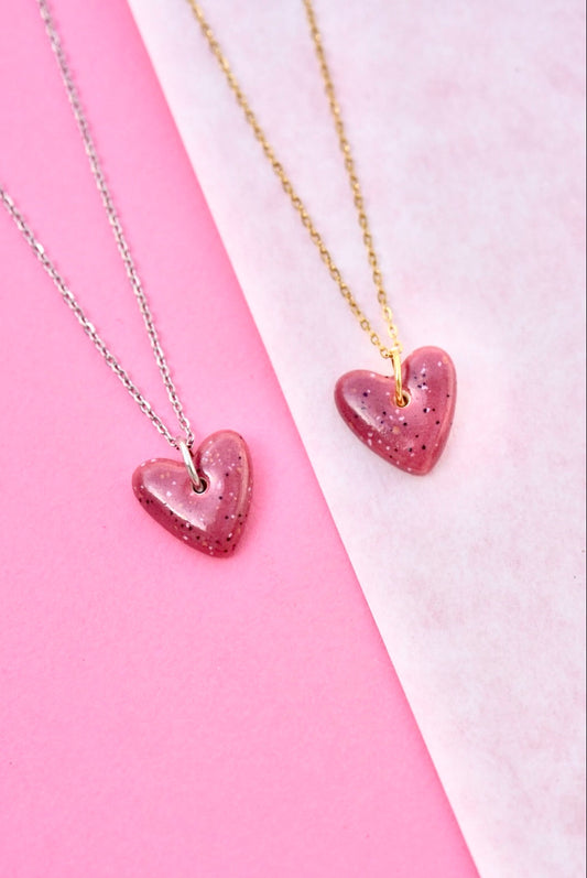 Pink Menorca Necklace / Pink Paris Necklace