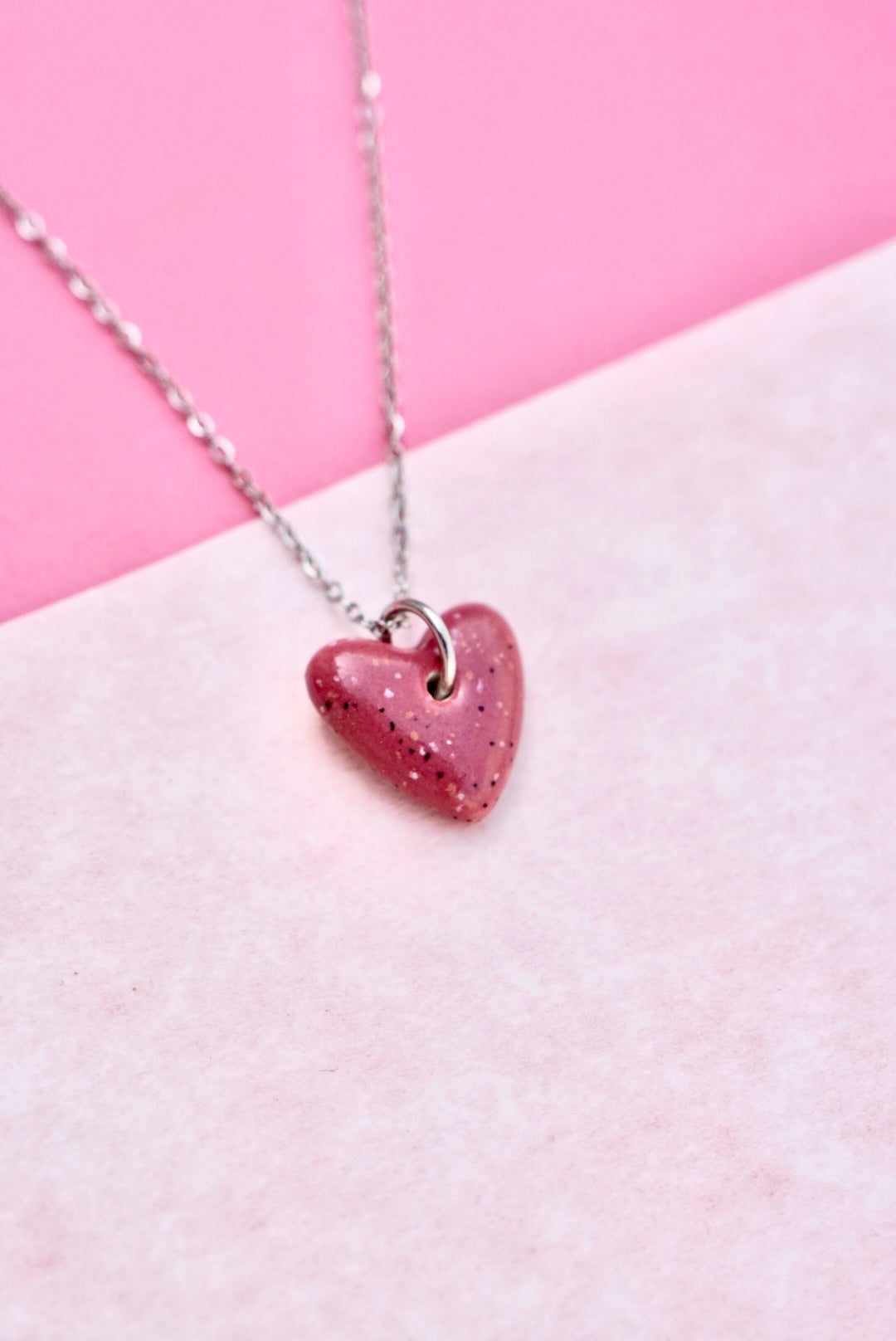 Pink Menorca Necklace / Pink Paris Necklace