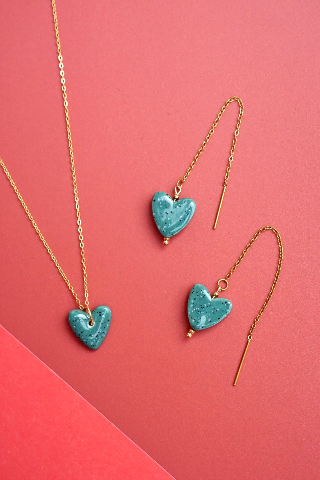 Pink Menorca Necklace / Pink Paris Necklace