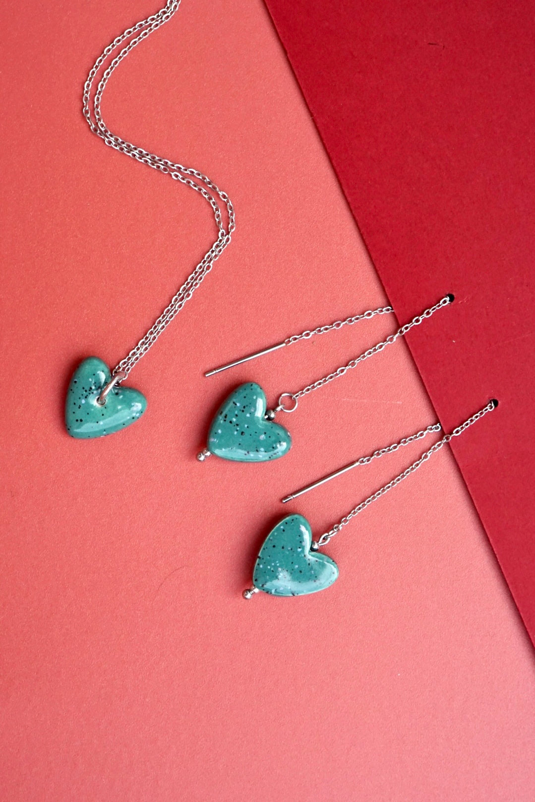 Pink Menorca Necklace / Pink Paris Necklace