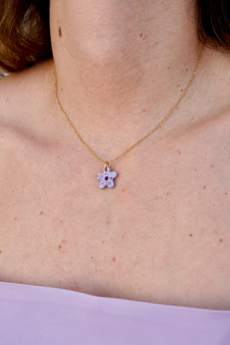 Bariloche violet necklace