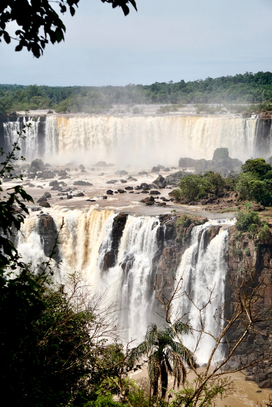 White Iguazu Earrings