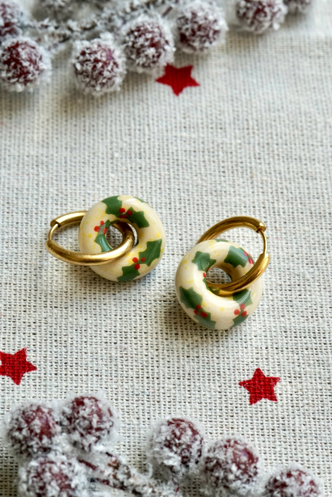 Pendientes acebo (Edición especial)