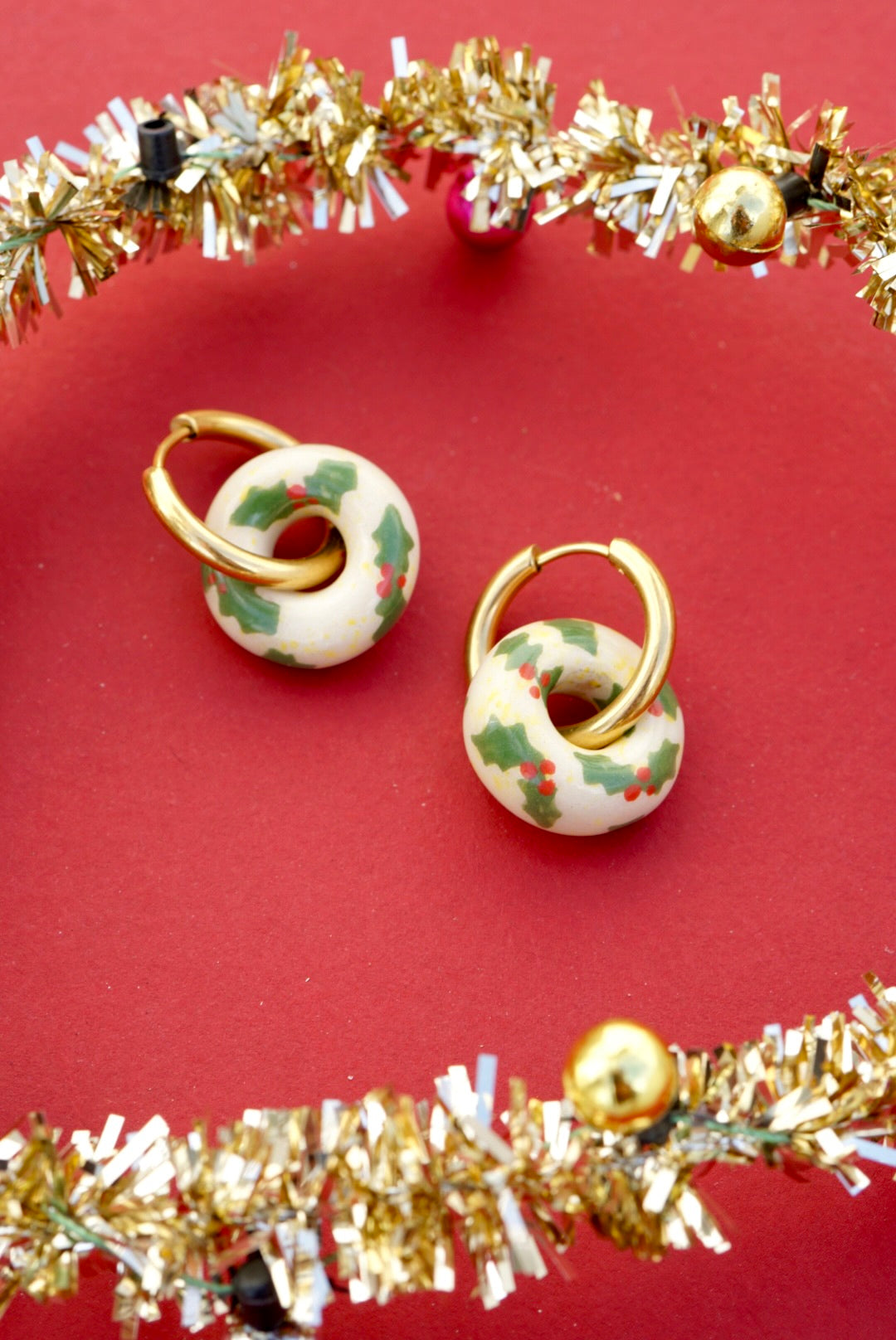 Pendientes acebo (Edición especial)