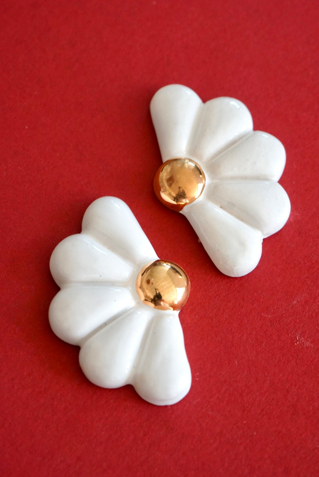 Pendientes margaritas blancas (edición limitada)