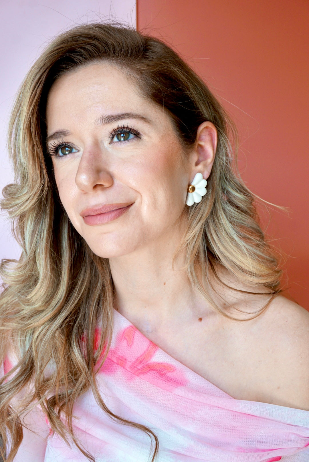 Pendientes margaritas blancas (edición limitada)