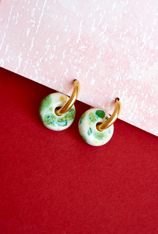 Pendientes Menorca verde