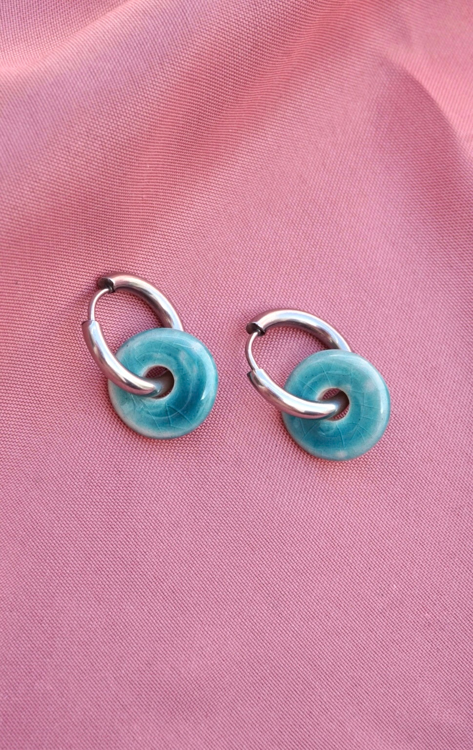 Pendientes Menorca Azul