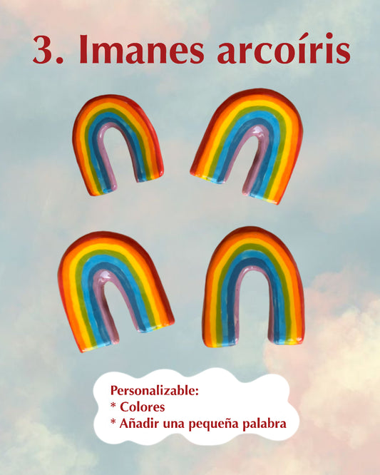 Imanes arcoíris