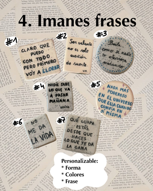 Imanes frases