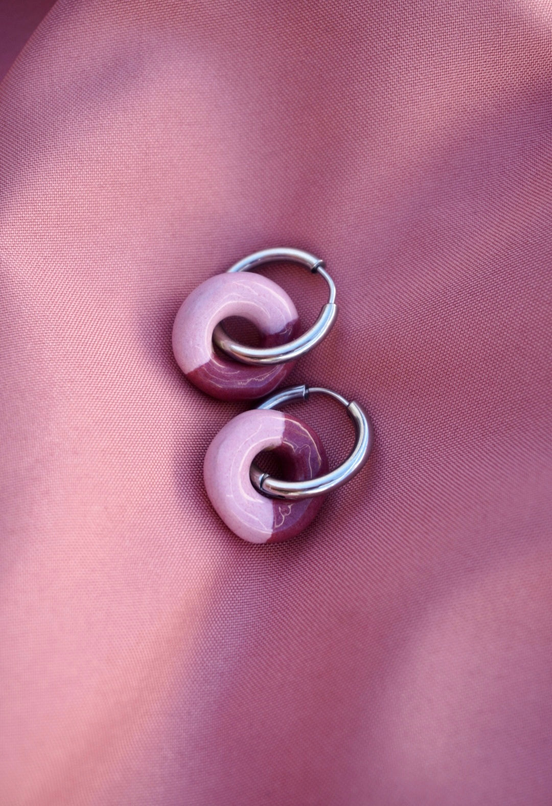 Pendientes Pink Lagoon