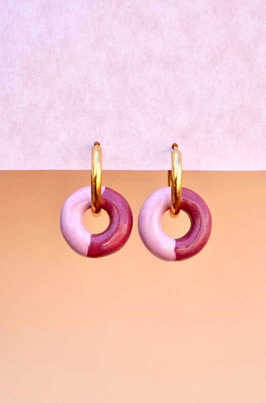 Pendientes Pink Lagoon
